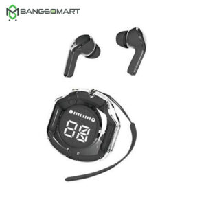 Ultrapods Pro True Wireless Earbuds with Display Transparent Design, Bluetooth 5.3 Waterproof.